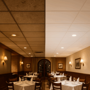 vinyl ceiling tiles for kitchens durable & clean (1)