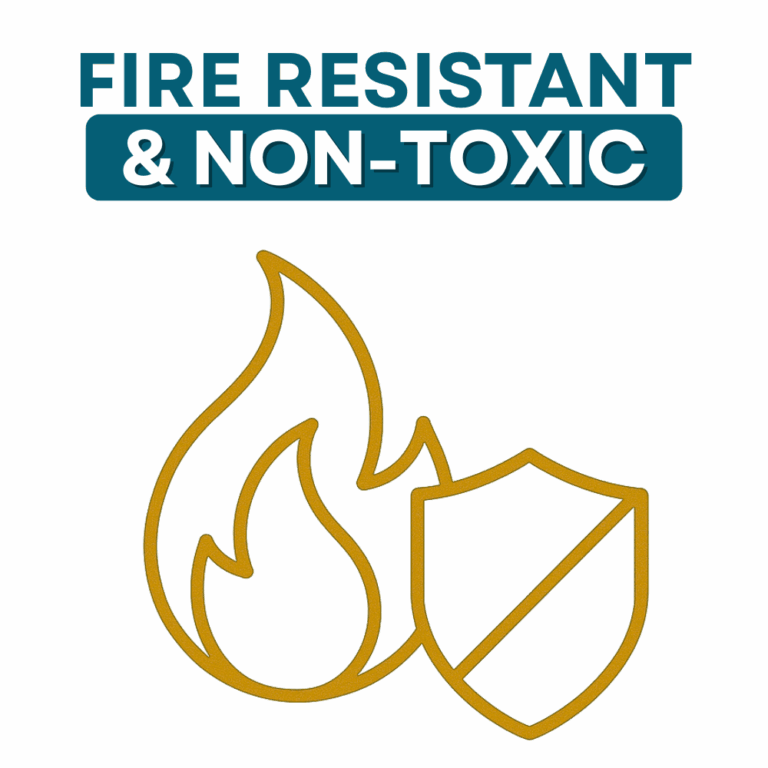 Fire resistant and non-toxic commercial kitchen ceiling tiles icon