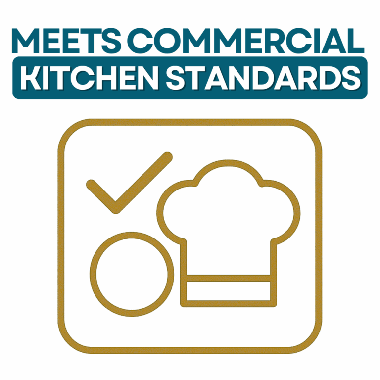 Ceiling tiles certified to meet commercial kitchen health and safety standards