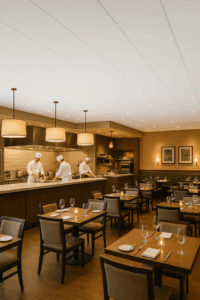 vinyl ceiling tiles for kitchens the ultimate choice for restaurants (3)