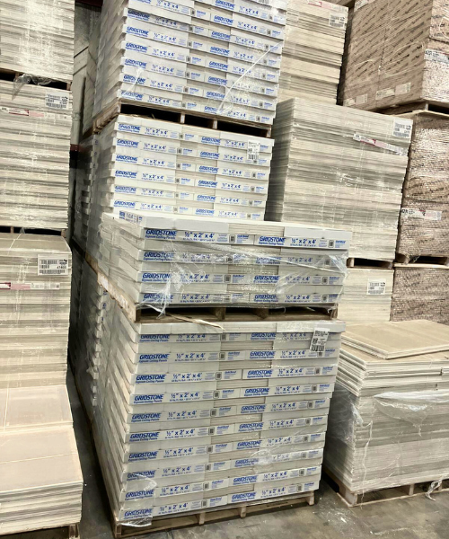 High-performance ceiling panels installed in a commercial kitchen for health inspection readiness.